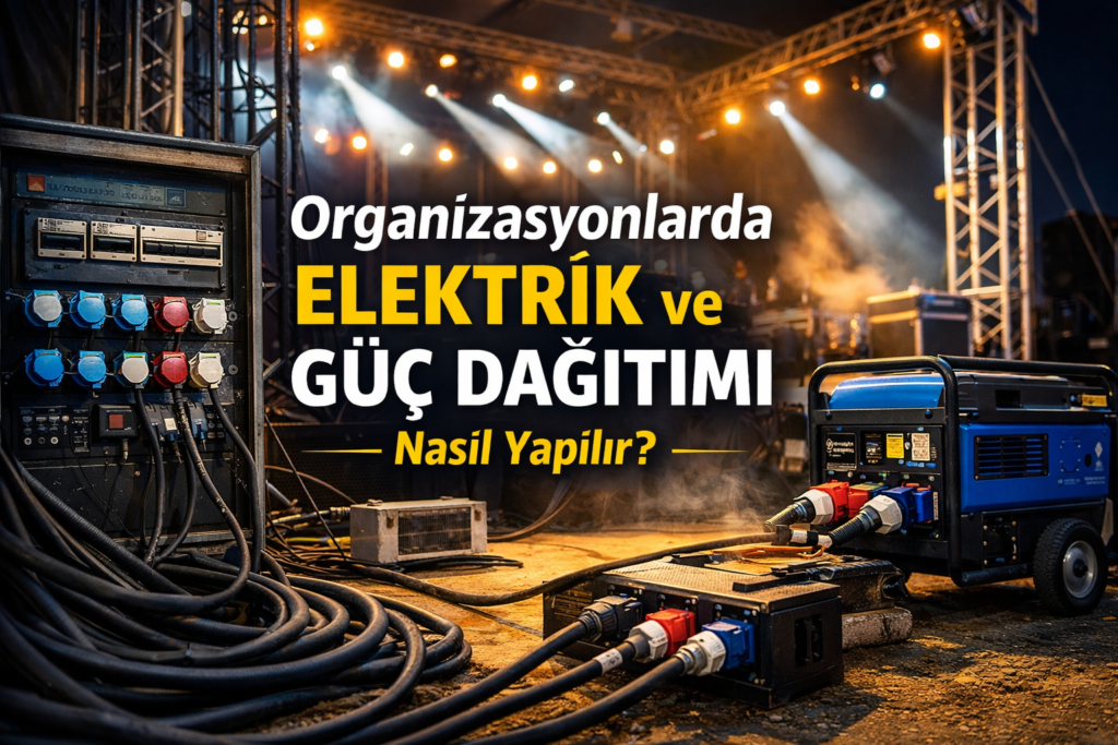 Organizasyonlarda Elektrik ve Güç Dağıtımı Nasıl Yapılır?