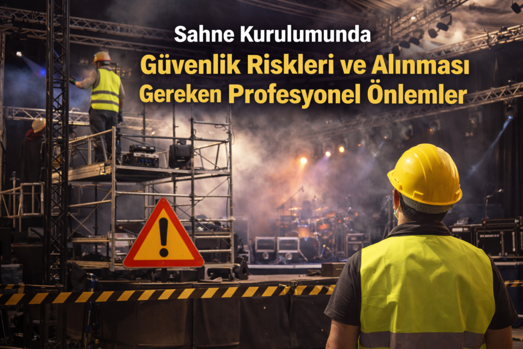 Sahne Kurulumunda Güvenlik Riskleri ve Alınması Gereken Profesyonel Önlemler