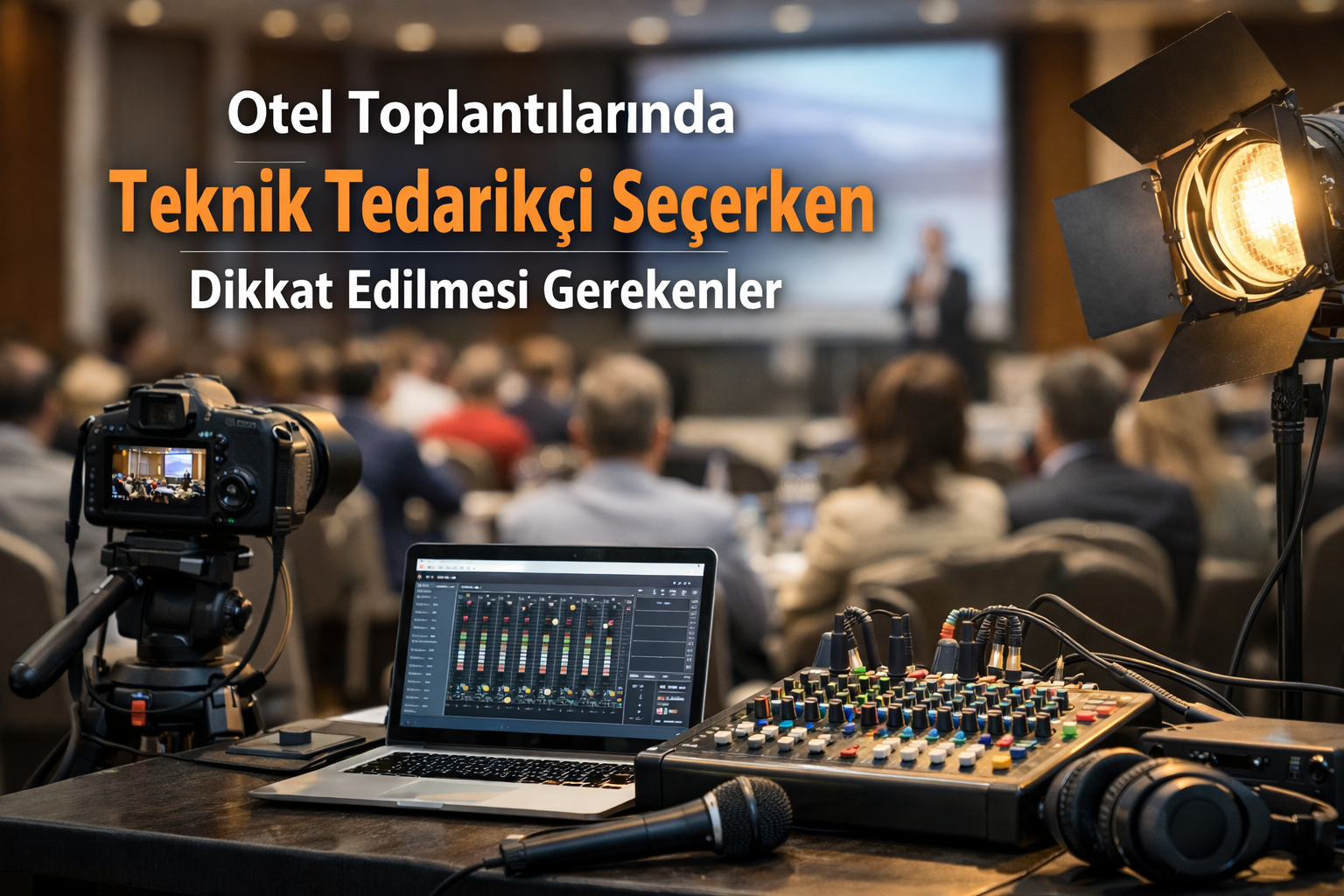 Otel Toplantılarında Teknik Tedarikçi Seçerken Dikkat Edilmesi Gerekenler