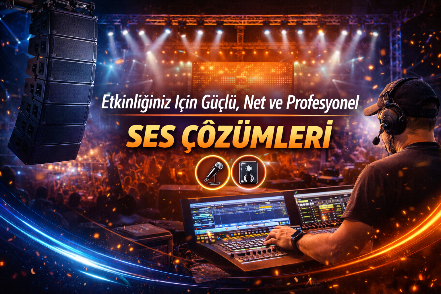Her Mekâna Uygun Profesyonel Ses Sistemleri Hizmetleri