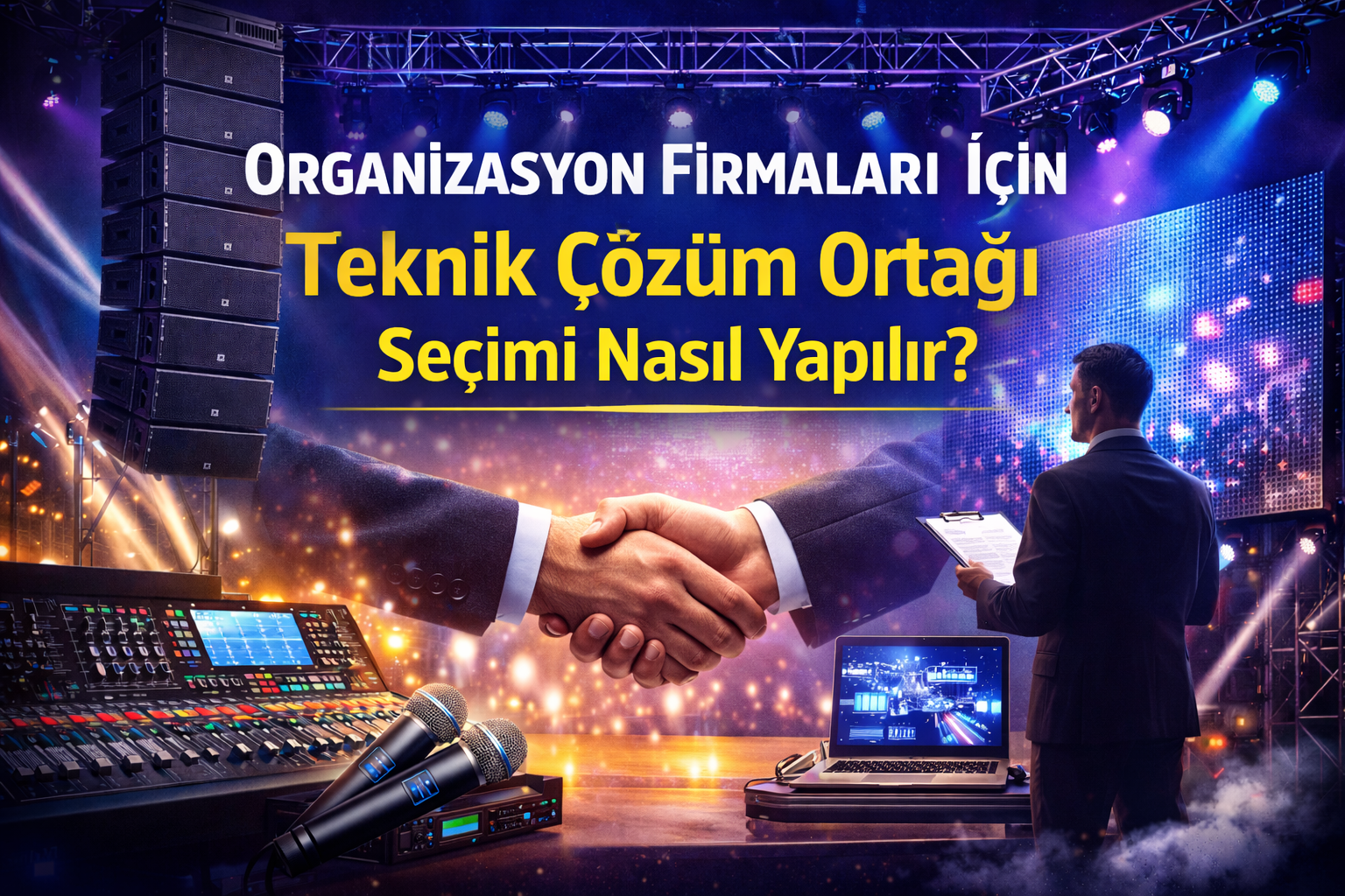 Organizasyon Firmaları İçin Teknik Çözüm Ortağı Seçimi Nasıl Yapılır?