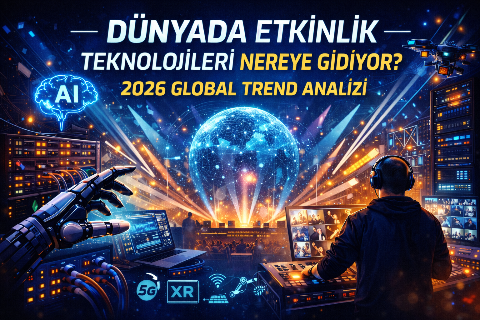 Dünyada Etkinlik Teknolojileri Nereye Gidiyor? — 2026 Global Trend Analizi